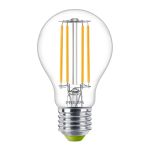 Philips MASTER LED Glühbirne Ultra Efficient E27 Birne Klar 2.3W 485lm - 830 Warmweiß | Ersatz für 40W