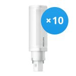Mehrfachpackung 10x Philips Corepro PL-C LED 4.5W 500lm - 840  | Ersatz für 13W