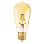 Osram Vintage 1906 LED E27 Edison Fadenlampe Gold 7W 725lm - 825  | Dimmbar - Ersatz für 60W