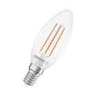 Osram Classic LED E14 Kerze Fadenlampe Klar 2.2W 470lm - 840  | Ersatz Für 40W