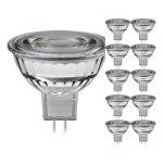 Mehrfachpackung 10x LED-Spot GU5.3 MR16 7.5W 621lm 36D - 827 | Dimmbar - Ersatz für 50W
