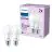 Lot 2x Philips Ampoule LED E27 Poire Dépolie 13W 1521lm - 840 