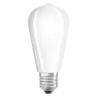 Ledvance Classic LED E27 Poire Filament Dépolie 6.5W 730lm - 827- | Remplacement 55W