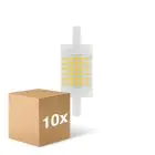 Lot 10x Ledvance Performance LED R7s Double Ended 78mm Claire 12W 1521lm - 827  | Dimmable - Remplacement 100W